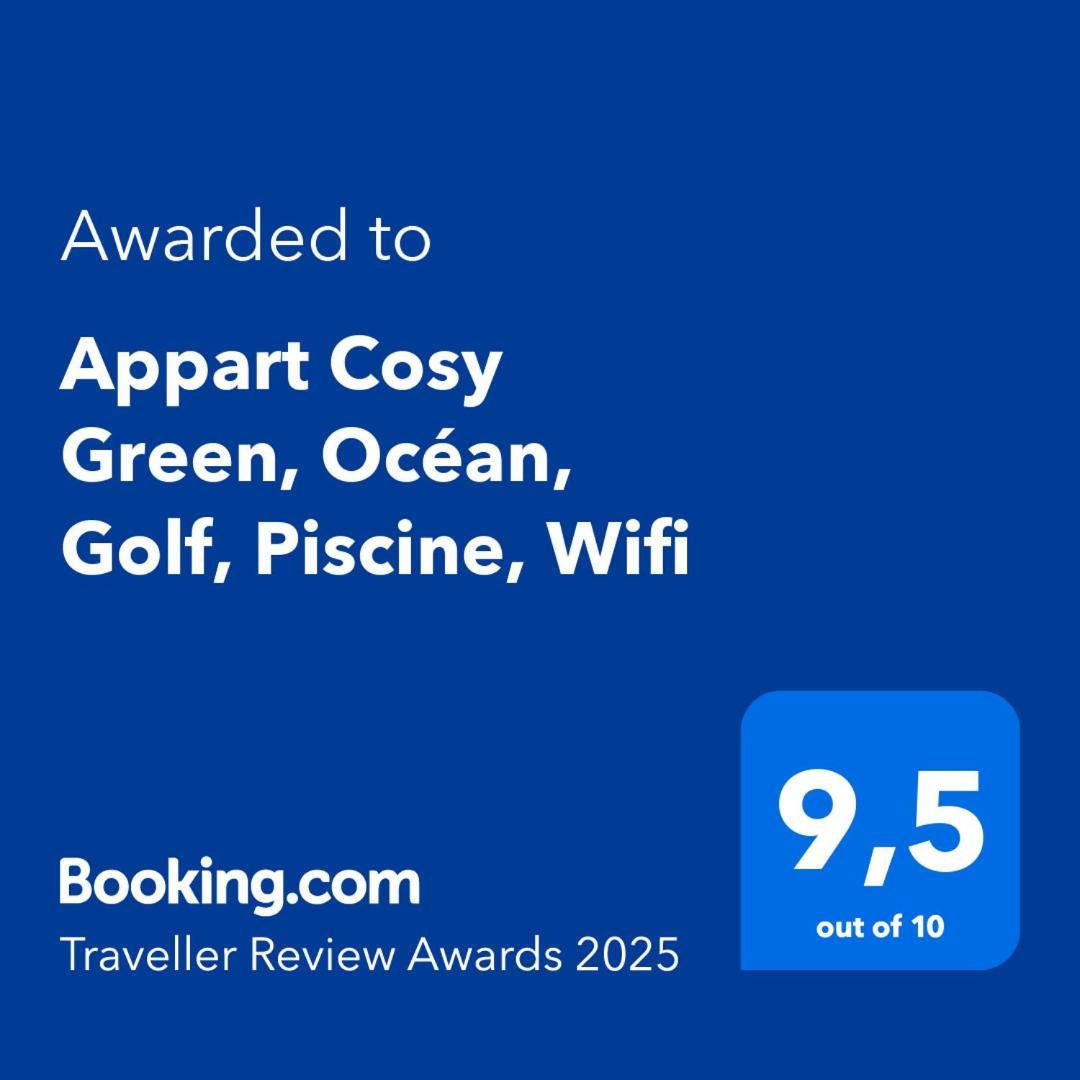 Appart Cosy Green, Ocean, Golf, Piscine, Wifi Мольєтс-е-Маа Екстер'єр фото